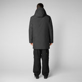 Men's Jorge Coat in Black - Pro-Tech Collection | Save The Duck