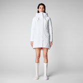 Women's Blanche Jacket in White | Save The Duck