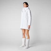 Women's Blanche Jacket in White - Pro-Tech Collection | Save The Duck