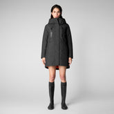 Women's Blanche Jacket in Black | Save The Duck
