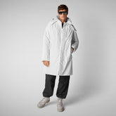 Man's Coat Deacon in white - Pro-Tech Man | Save The Duck