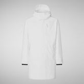 Man's Coat Deacon in white | Save The Duck