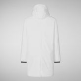 Man's Coat Deacon in white | Save The Duck