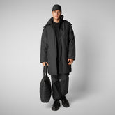 DEACON:MAN MANTEAU PRO-TECH en EPIK en noir - Pro-Tech Man | Save The Duck