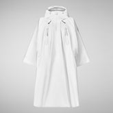 Women's cape Kira in white | Save The Duck