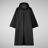 Women's cape kira in black | Save The Duck