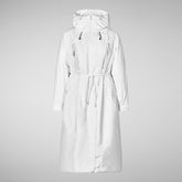 REIRA : MANTEAU PRO-TECH FEMME en EPIK en blanc | Save The Duck