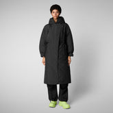 REIRA : MANTEAU PRO-TECH FEMME en EPIK en noir - Pro-tech Woman | Save The Duck