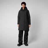 Women's coat Yua in black - Parkas for Women | Save The Duck