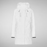 Women's parka Niko in white | Save The Duck