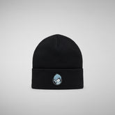 Unisex Migration Beanie in Black | Save The Duck