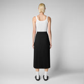 Women's Hestia Skirt in Black - All Save The Duck Products | Save The Duck
