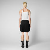 Women's Ilsa Skirt in Black - All Save The Duck Products | Save The Duck