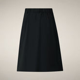 Women's Skirt Alisa in Black - FYI - Smartleisure Clothing Woman | Save The Duck