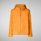 Women's Hope Jacket in Sunshine Orange | Save The Duck