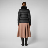 Women's Mei Puffer Jacket in Black - Fall Winter 2023 Collection | Save The Duck