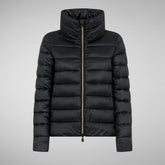 Women's Elsie Puffer Jacket in Off White | Save The Duck