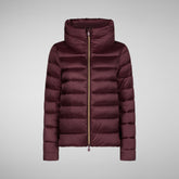 Women's Elsie Puffer Jacket in Tango Red | Save The Duck