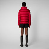 Women's Elsie Puffer Jacket in Tango Red | Save The Duck