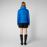 Women's Elsie Puffer Jacket in Blue Berry | Save The Duck
