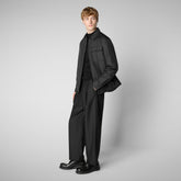 Men's Jacket Stellan in Black - Icon's Men's Collection Outfit | Save The Duck