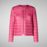Women's Carina Puffer Jacket in Crystal Grey | Save The Duck