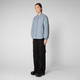 Women's Vesper Jacket in Rain Grey - All Save The Duck Products | Save The Duck