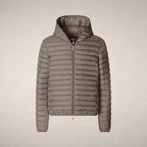 Men's Puffer Jacket Donald in Elephant Grey - Animal-Free Puffers for Men | Save The Duck
