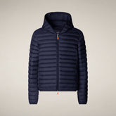 Men's Puffer Jacket Donald in navy Blue - Animal-Free Puffers for Men | Save The Duck