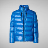 Men's Mitch Puffer Jacket in Blue Berry | Save The Duck