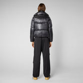 Women's Ishya Puffer Jacket in Black - GLAM Collection | Save The Duck