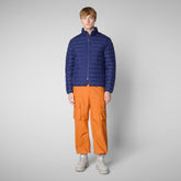 Men's Erion Puffer Jacket in Eclipse Blue | Save The Duck