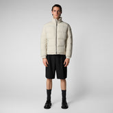Men's Taxus Jacket in Rainy Beige - Mens Icons Collection | Save The Duck