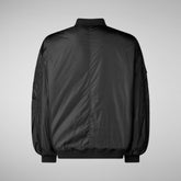 Unisex Usher Bomber Jacket in Black | Save The Duck