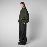 Unisex Usher Bomber Jacket in Pine Green - Jacket Collection | Save The Duck