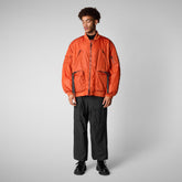 Unisex Usher Bomber Jacket in Maple Orange - COLORS | Save The Duck