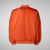 Unisex Usher Bomber Jacket in Maple Orange | Save The Duck