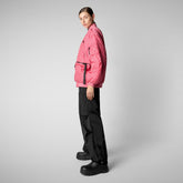 Unisex Usher Bomber Jacket in Bloom Pink | Save The Duck