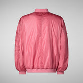 Unisex Usher Bomber Jacket in Bloom Pink | Save The Duck