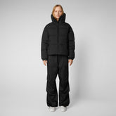 Women's Hina Puffer Jacket in Black - Fall Winter 2023 Collection | Save The Duck
