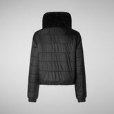 Woman's jacket jeon in black | Save The Duck