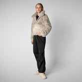 Women's jacket jeon in rainy beige | Save The Duck