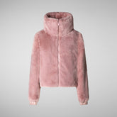 Woman's jacket jeon in blush pink | Save The Duck