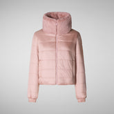 Woman's jacket jeon in blush pink | Save The Duck