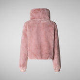 Woman's jacket jeon in blush pink | Save The Duck