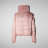 Woman's jacket jeon in blush pink | Save The Duck