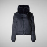 Women's jacket jeon in blue black | Save The Duck