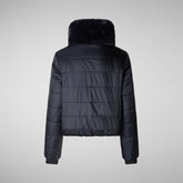 Woman's jacket jeon in blue black | Save The Duck