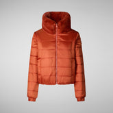 Women's jacket kina in maple orange | Save The Duck