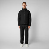 Men's Eurotium Jacket in Black - LEXY Collection | Save The Duck